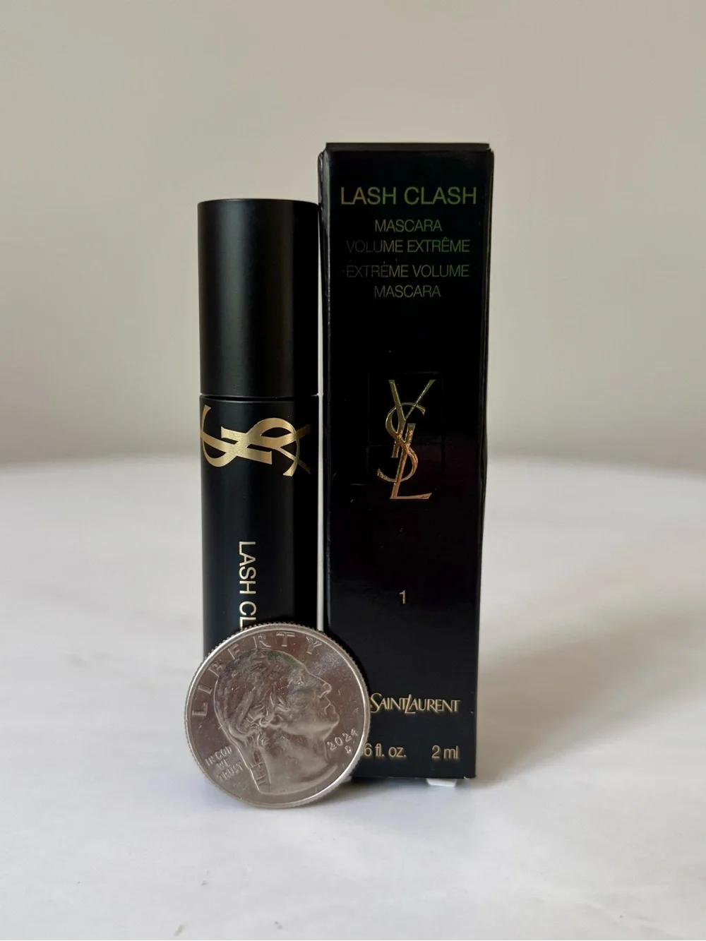 Yves Saint Laurent Lash Clash Mascara Deluxe Mini Noir Black
